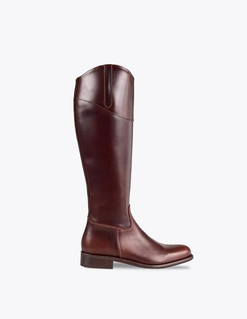 Bota Lady Chocolate, tailor made shoes, schuhe nach mass en mandalashoes Santanyí Mallorca