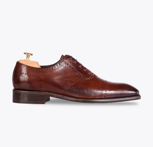 Zapato titanic testa hecho a mano en mandalashoes, Santanyí Mallorca. Hand made shoes. Nach Mass Schuhe
