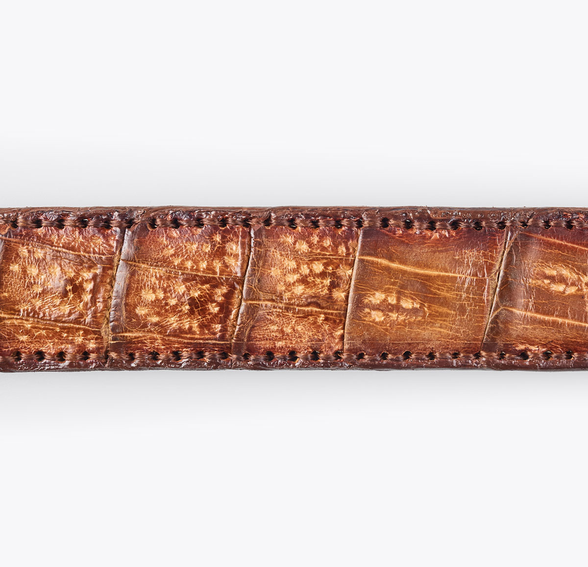 Cinturón Cocodrilo Caramelo