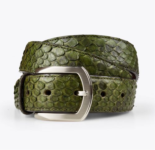 Cinturón Pitón Verde