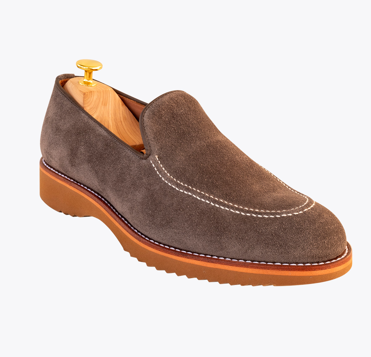 Moccasin Suede Rata