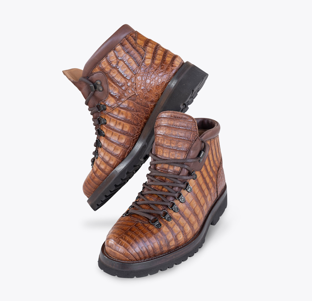 Botín Piel de Alligator
