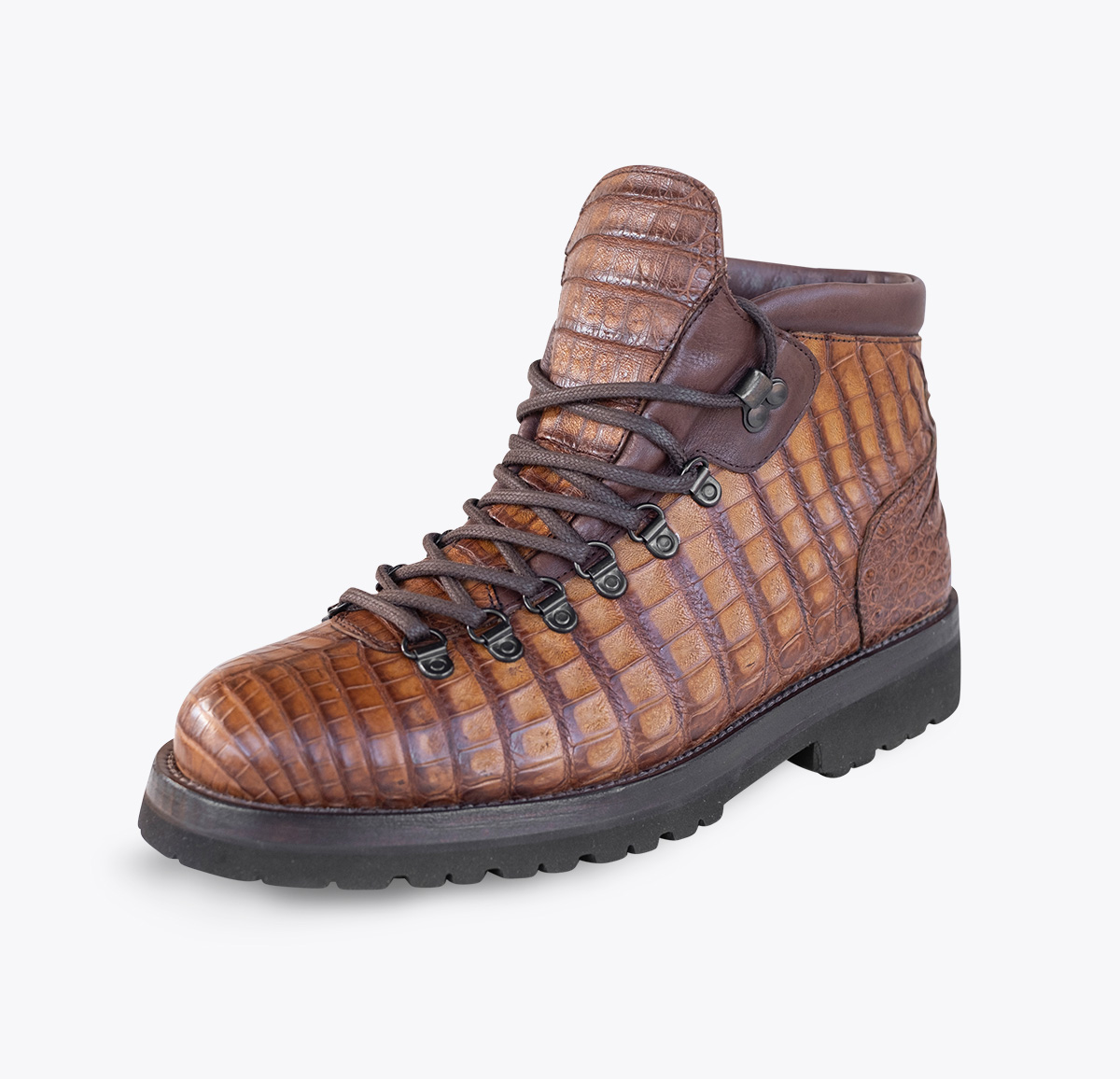 Botín Piel de Alligator